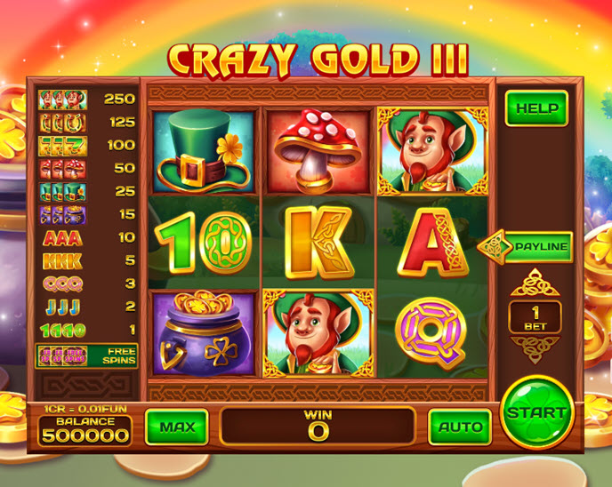 crazy gold iii (reel respin)