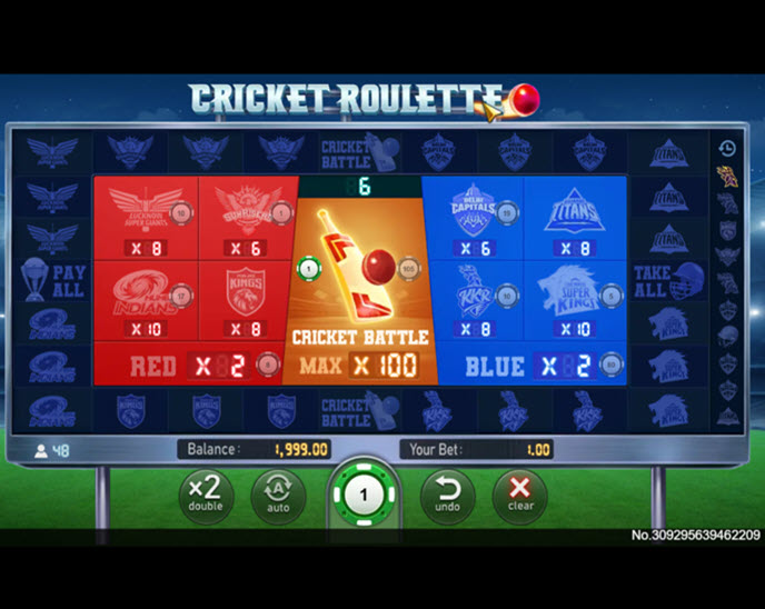 cricket roulette