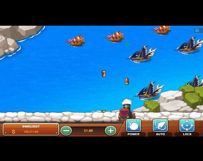 crush pirate ship