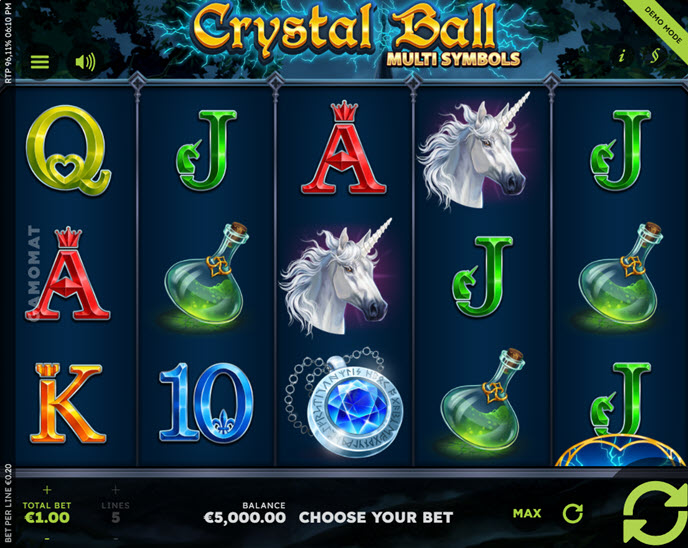 crystal ball multi symbol