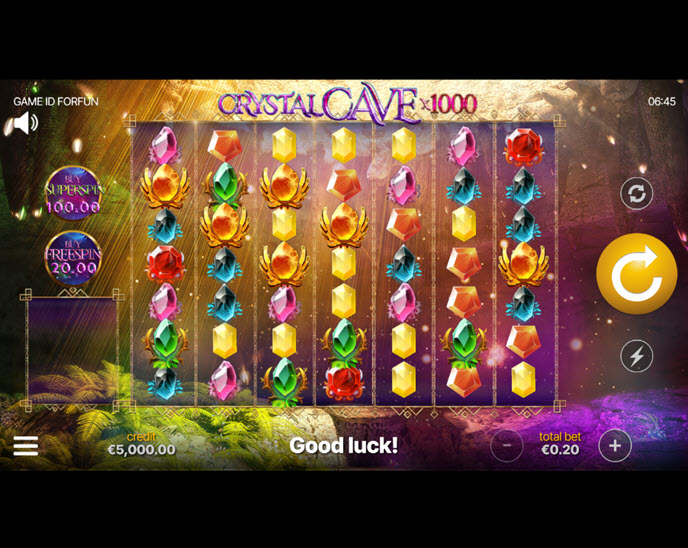 crystal cave 1000