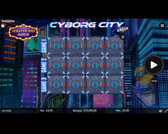 cyborg city scratch