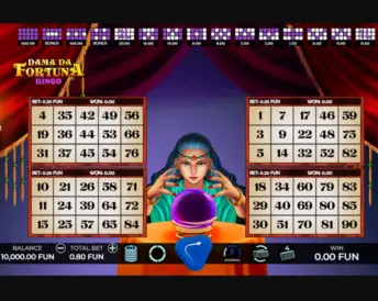 Dama da Fortuna Bingo