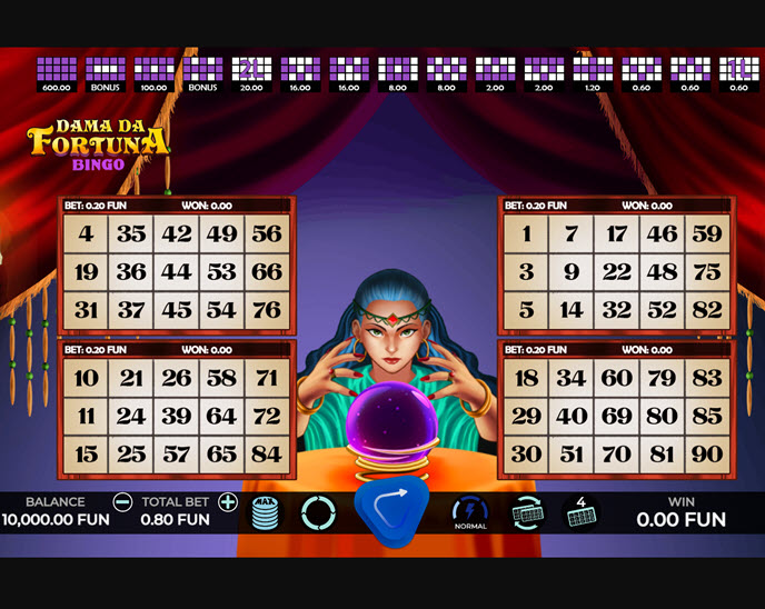 dama da fortuna bingo