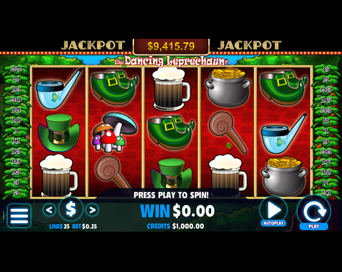 dancing leprechaun