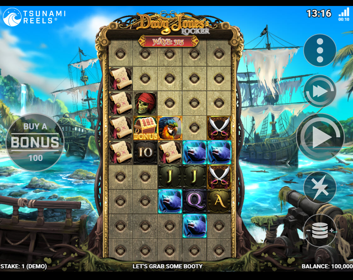 davy jones locker with tsunami reels