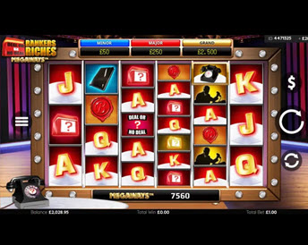 deal or no deal bankers riches megaways