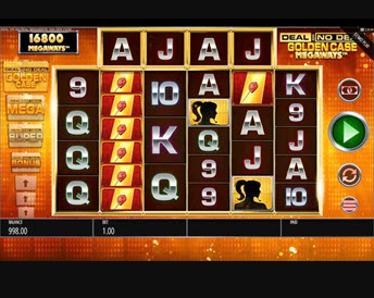 deal or no deal golden case megaways