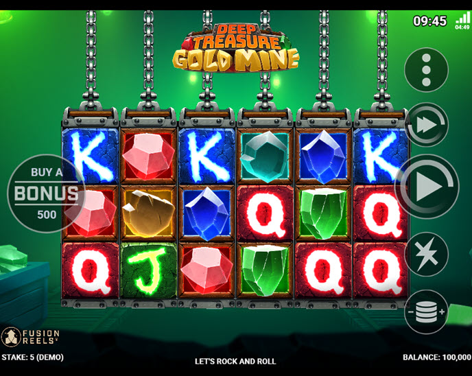 deep treasure gold mine