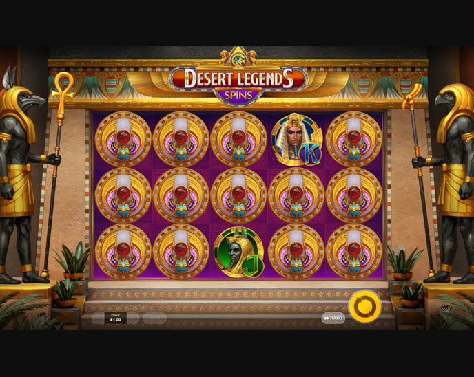 desert legends spins