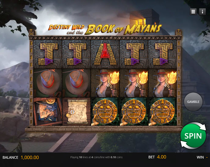 destiny wild and the book of mayans