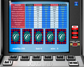 deuces wild – 1 hand