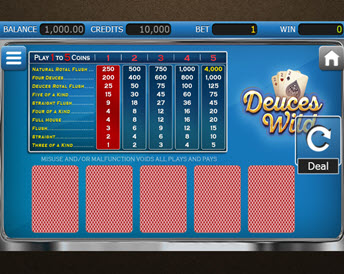deuces wild (nucleus gaming)