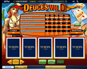 deuces wild (playtech)