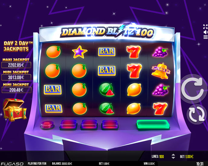 diamond blitz 100