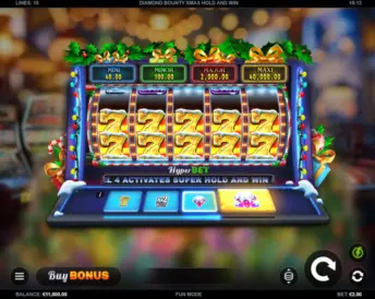 Diamond Bounty Xmas Hold and Win