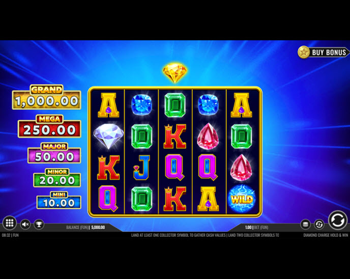 diamond charge hold & win
