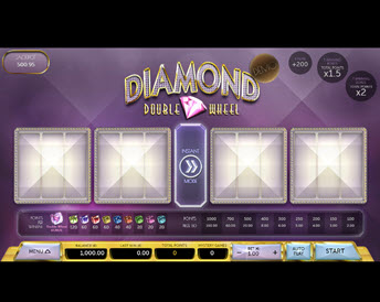 diamond double wheel