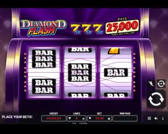 Diamond Flash (Atomic Slot Lab)