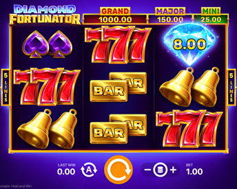 diamond fortunator hold and win