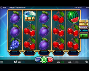 diamond joker respin
