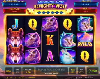 Diamond Link: Almighty Wolf