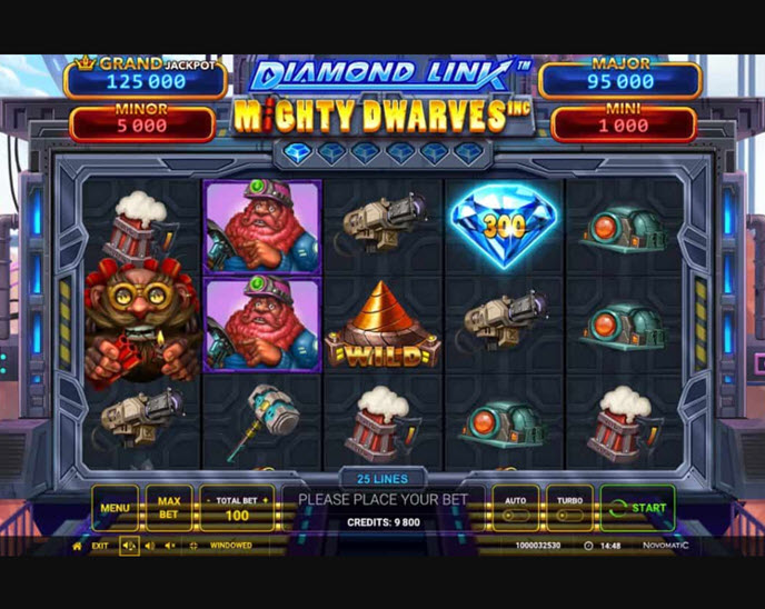 diamond link: mighty dwarves inc