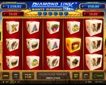 Diamond Link: Mighty Elephant Dice