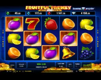 Diamond Mystery – Fruitful Frenzy – Cash Accumulator