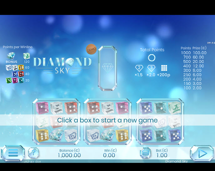diamond sky