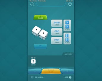 dice hi lo (pg soft)