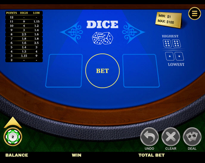 dice (lucky elephant)