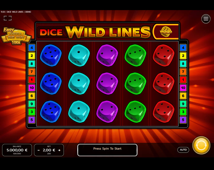 dice wild lines