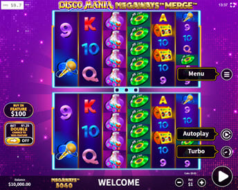 disco mania megaways merge