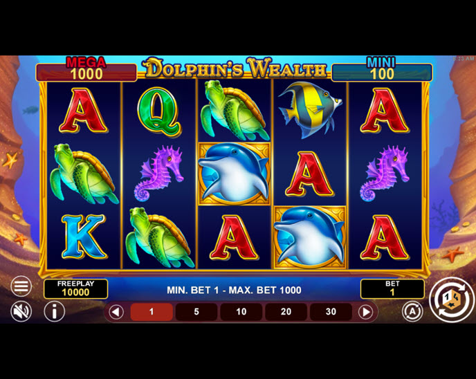 dolphin's wealth hold & win