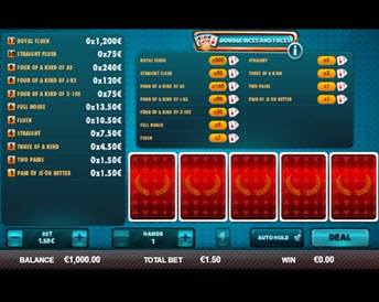 double aces and faces