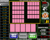 double double jackpot poker 10 hands