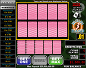 double double jackpot poker 3 hands