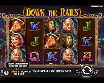 down the rails