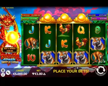 Dragon Power Triple Gold