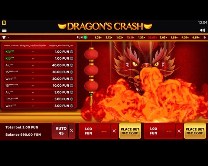 dragon’s crash