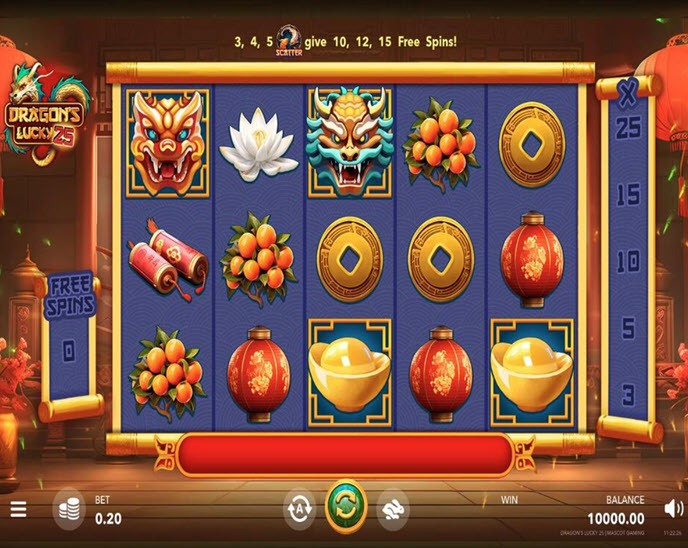 dragon’s lucky 25