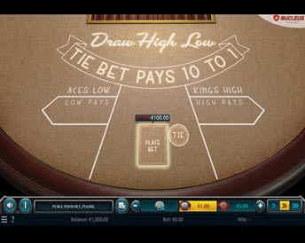 draw high low