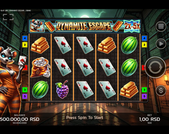 dynamite escape
