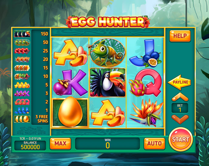 egg hunter (pull tabs)