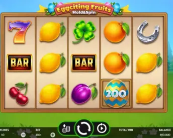Eggciting Fruits – Hold and Spin