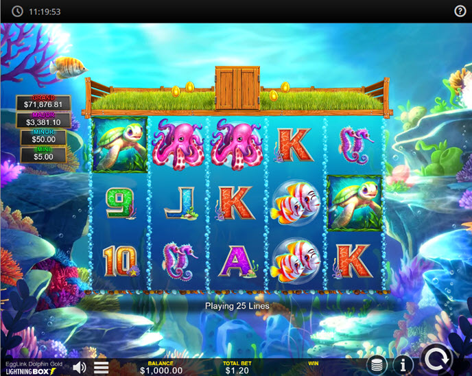 egglink dolphin gold
