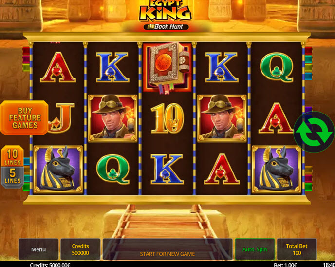 egypt king book hunt