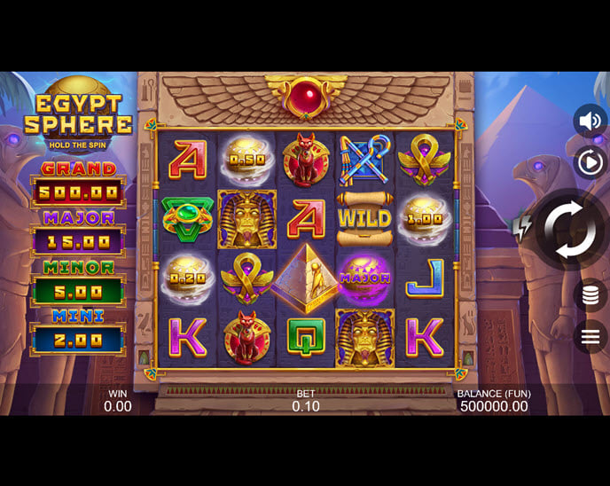 egypt sphere: hold the spin