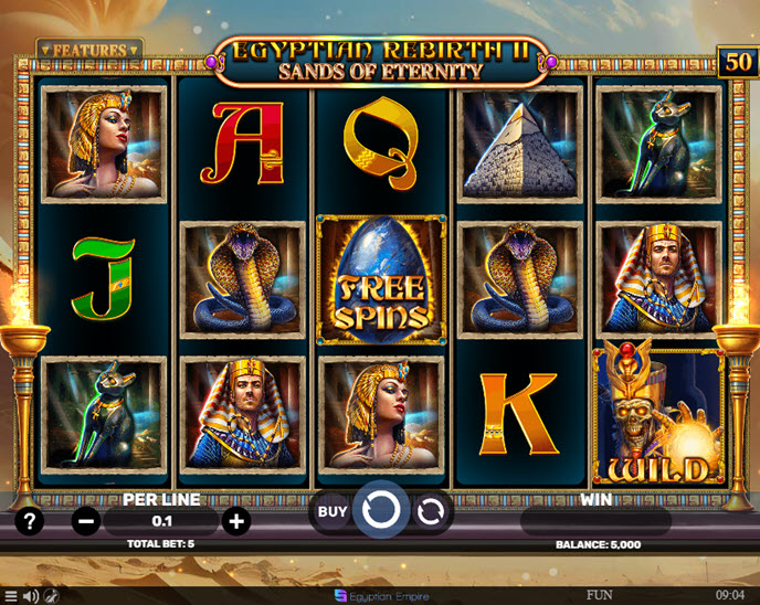 egyptian rebirth 2 - sands of eternity